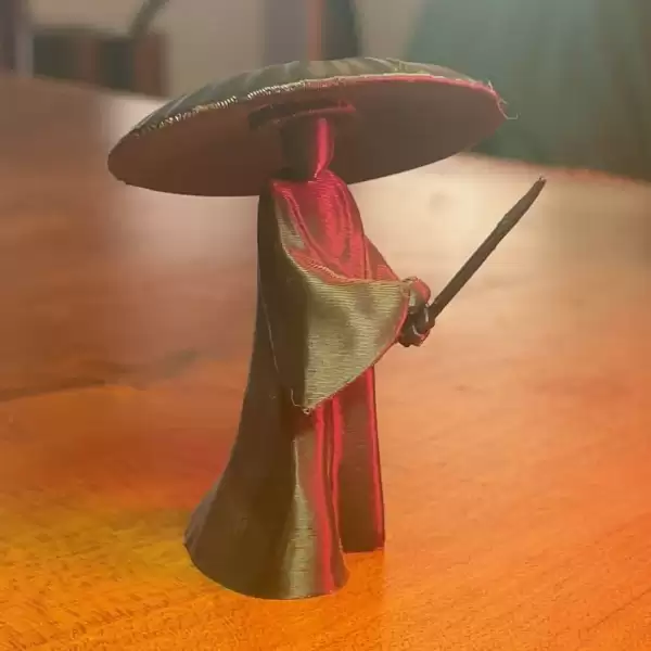 3D Printed Chinese Warrior